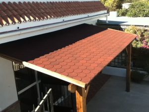 Finished Lean To Roof