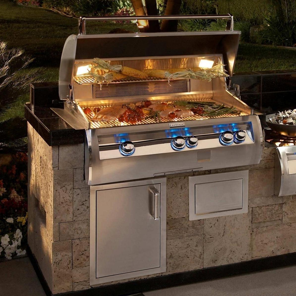 Outdoor Built In Gas Grill — Randolph Indoor and Outdoor Design