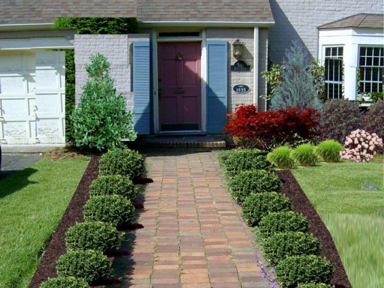 Front Yard Landscape Design Plan — Randolph Indoor and Outdoor Design