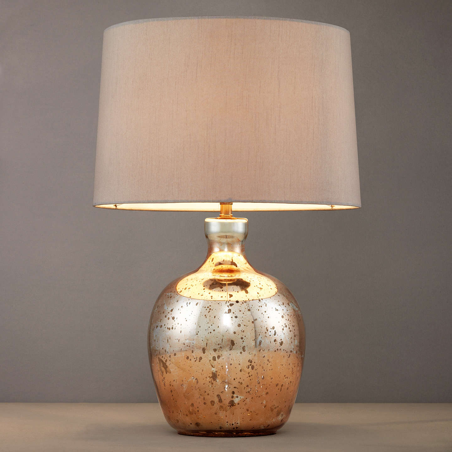 Great Copper Table Lamp
