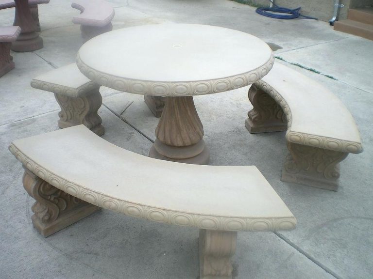 Concrete Picnic Tables Molds — Randolph Indoor and Outdoor Design