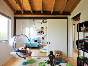 Makeover Bedroom Swing Chair for Children