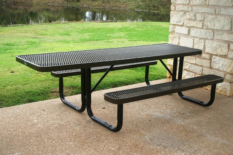 Metal Benches And Picnic Tables