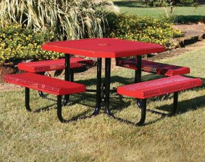 Metal Picnic Tables For Schools