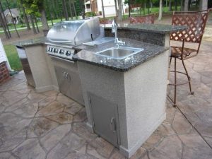Modern Outdoor Kitchen Sink