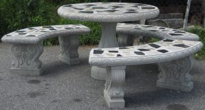 Molds for Concrete Picnic Tables