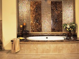 Mozaik Bathroom Wall Tiles Design