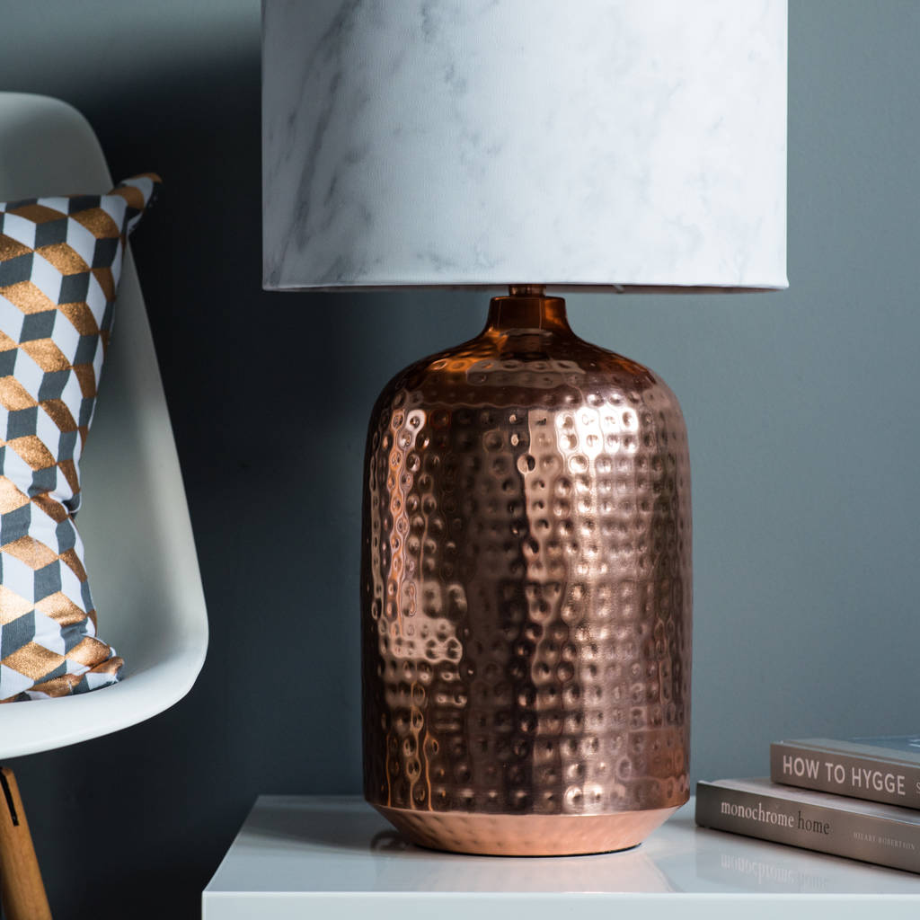 Nice Copper Table Lamp