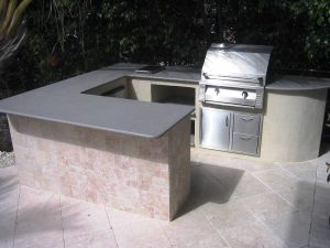 Outdoor Built In Grill And Griddle Combo
