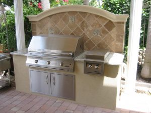 Outdoor Built In Grills Base Stone