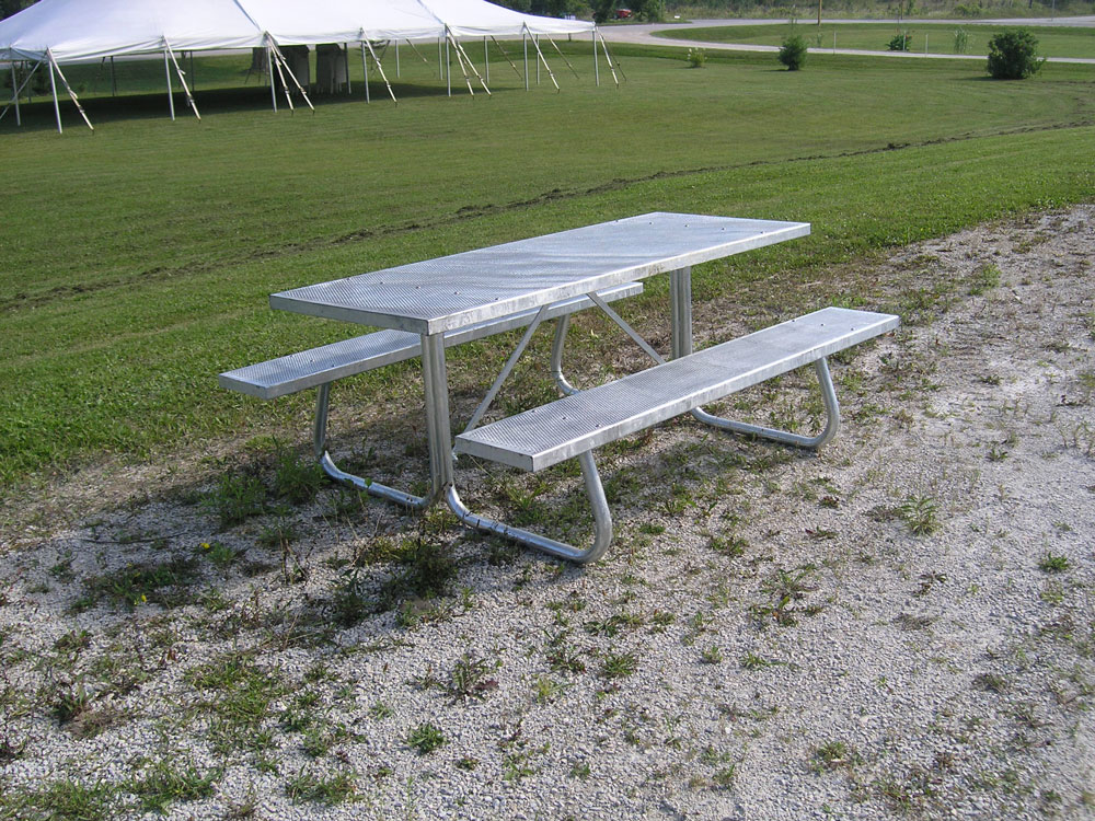 Outdoor Metal Picnic Tables