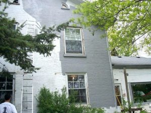 Painted Brick House Before And After