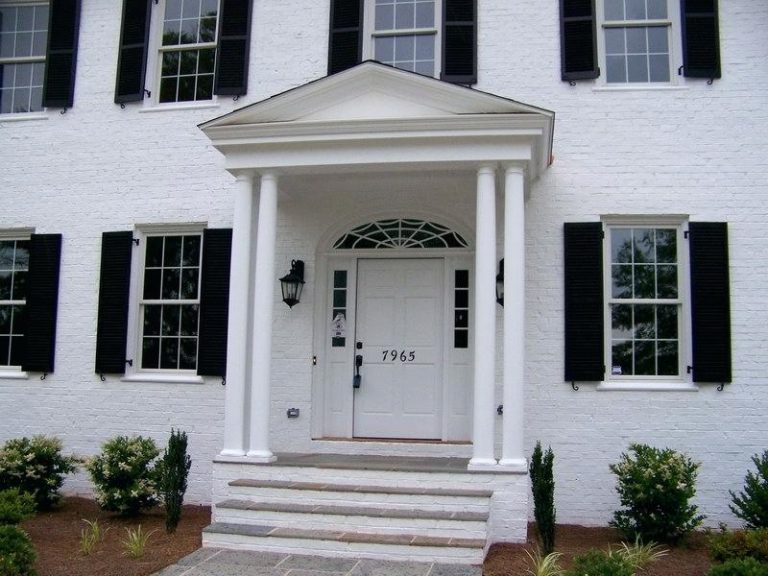 Painted Brick House Colors — Randolph Indoor and Outdoor Design