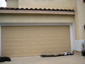 Painting Garage Door with Roller