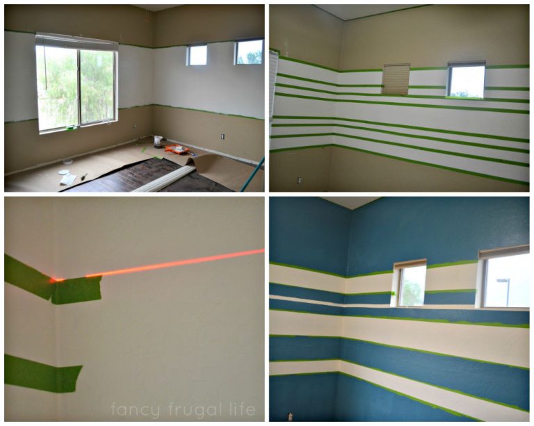 Painting Stripes on Walls with Laser — Randolph Indoor and Outdoor Design