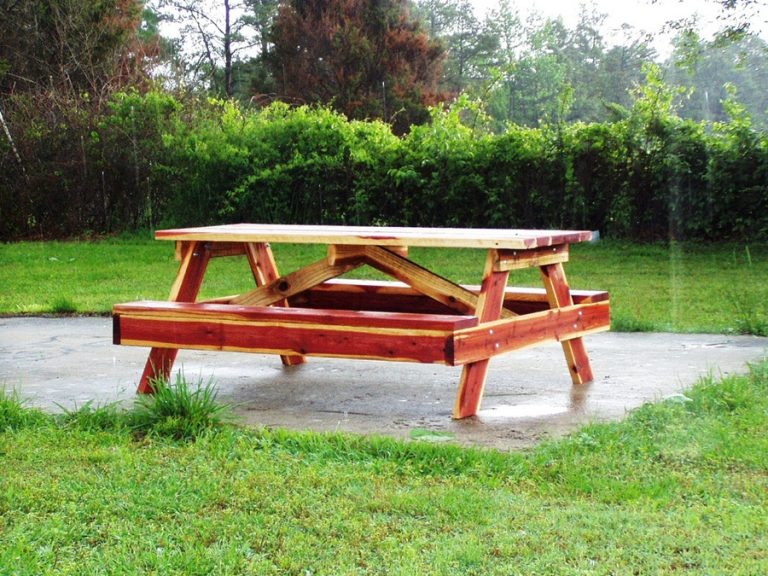 Cedar Picnic Table For Your Outdoor — Randolph Indoor and Outdoor Design