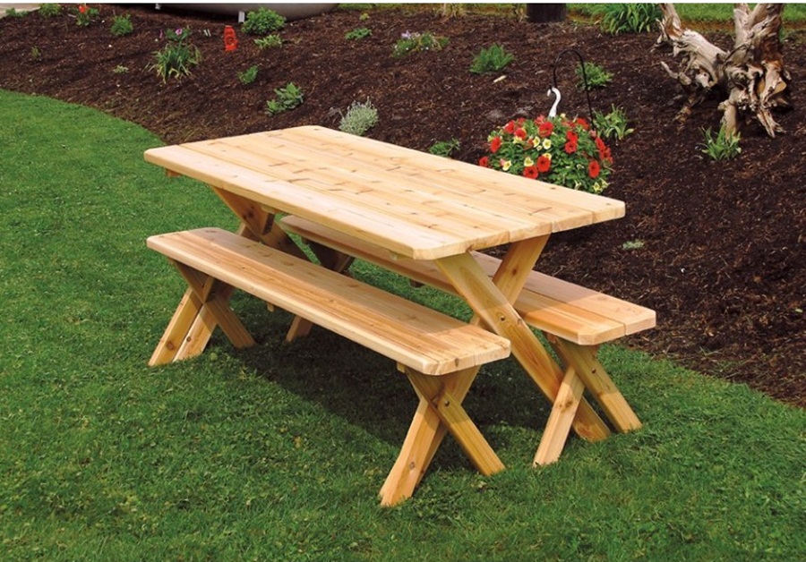 Popular Cedar Picnic Table