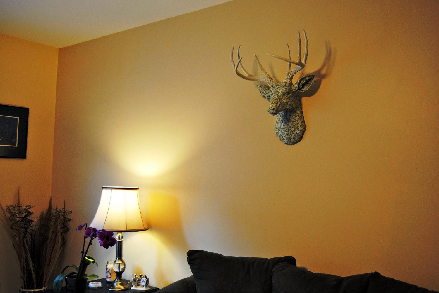 Gold Animal Head Wall Decor — Randolph Indoor and Outdoor Design