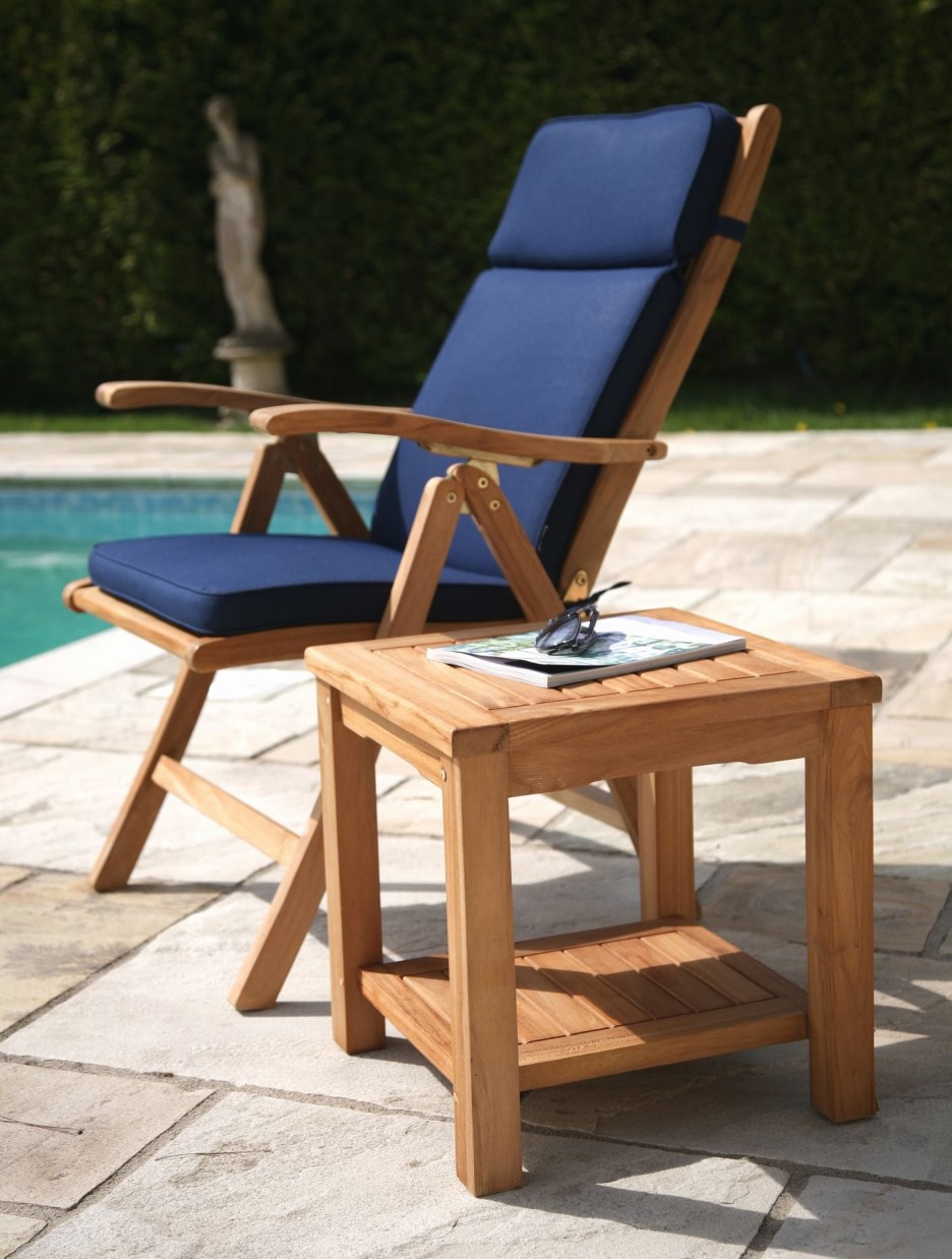 Reclining Outdoor Chair Oak