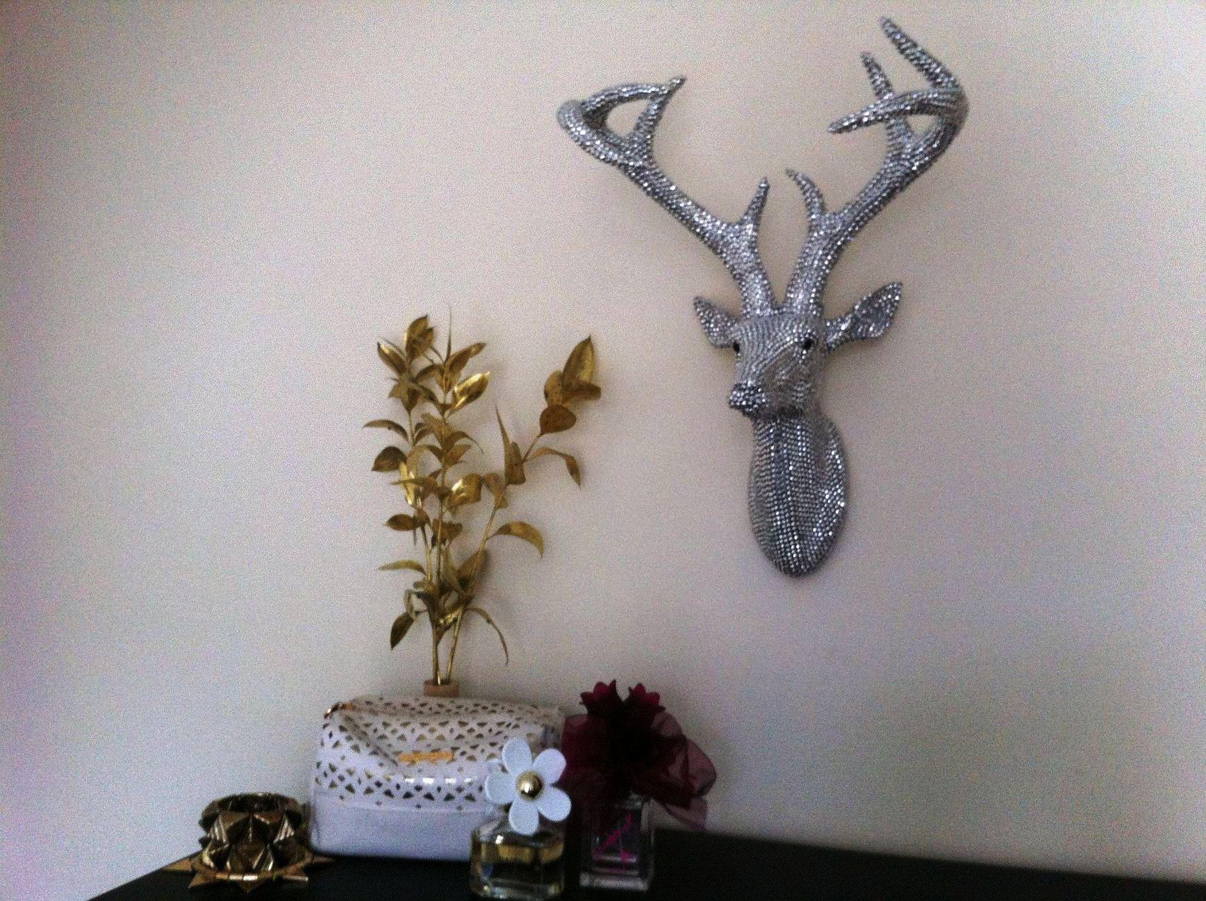 Gold Animal Head Wall Decor — Randolph Indoor and Outdoor Design