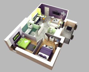 Simple 3d House Design
