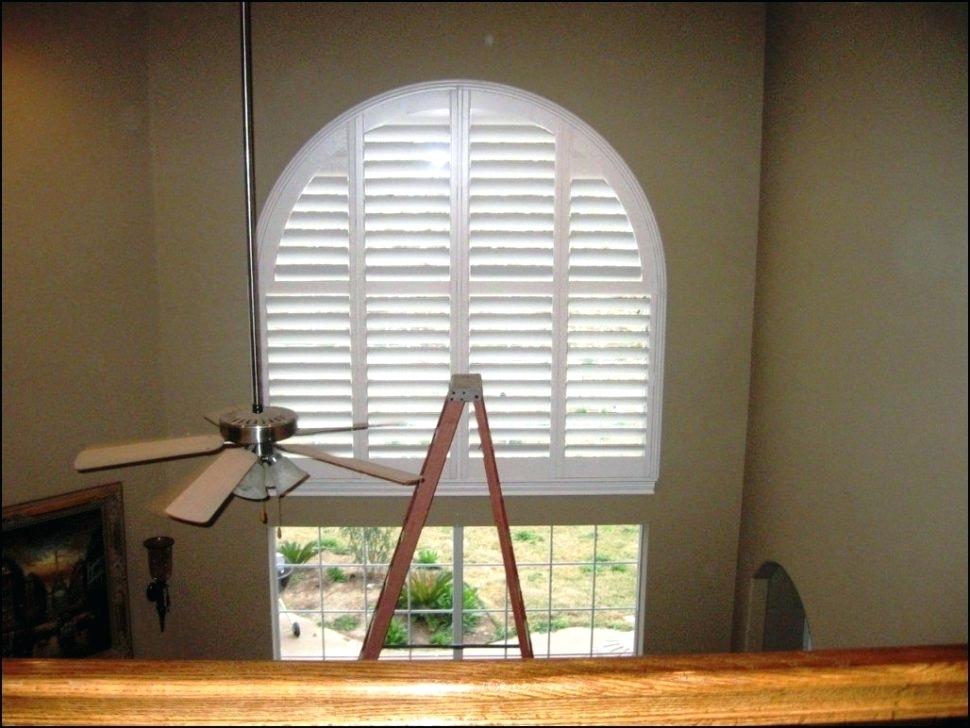 Simple Arched Window Blinds