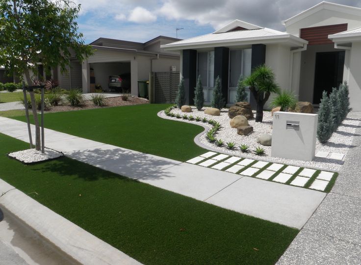 Simple Front Yard Designs