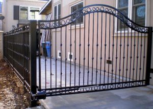 Single Swing Automatic Driveway Gates