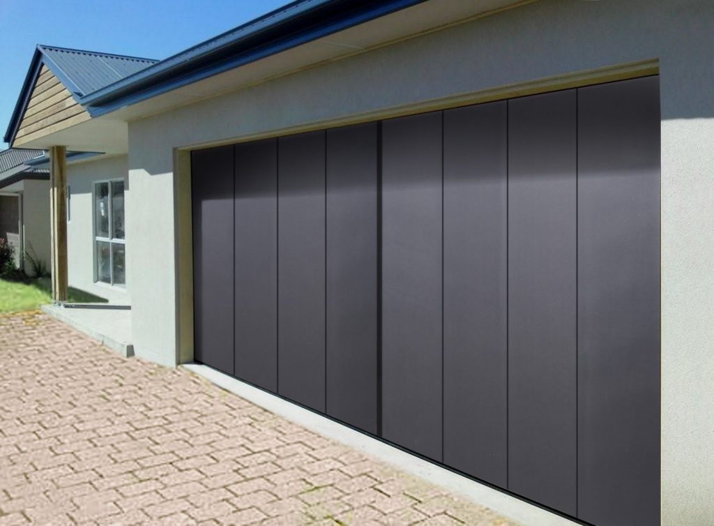 Automatic Wooden Sliding Garage Doors — Randolph Indoor and Outdoor Design