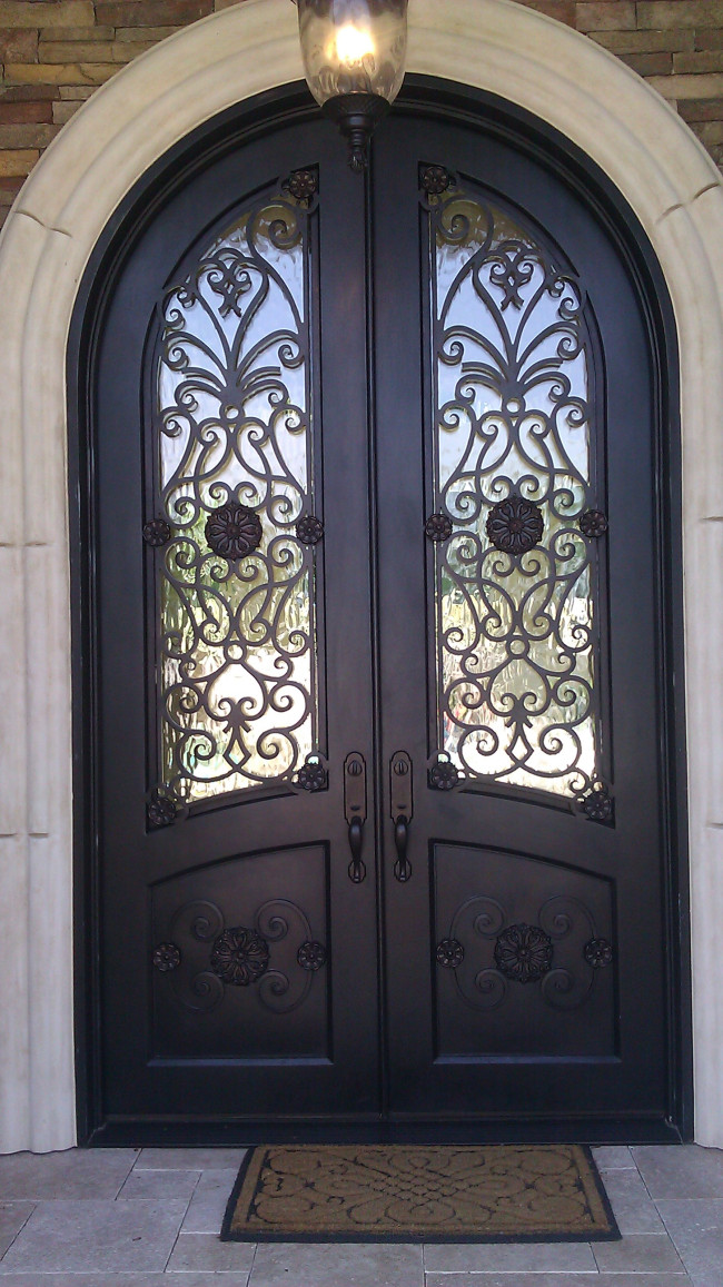 Elegant Custom Entry Doors — Randolph Indoor and Outdoor Design