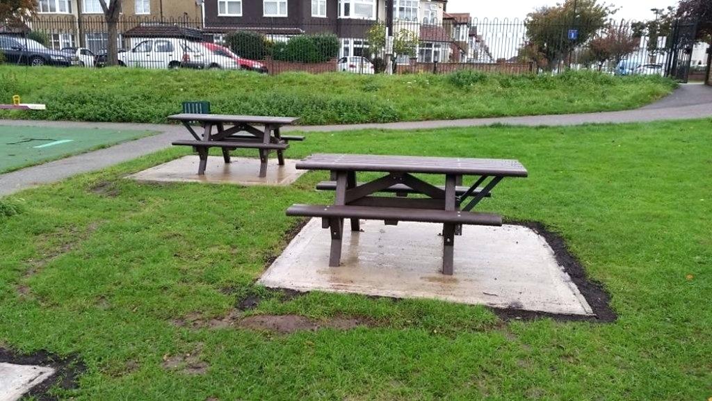 Used Concrete Picnic Tables — Randolph Indoor and Outdoor Design