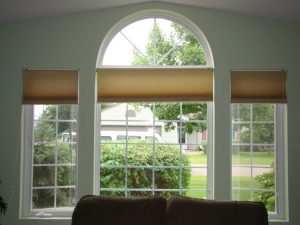 Vintage Arch Window Treatments