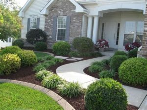 Vintage Front Yard Designs