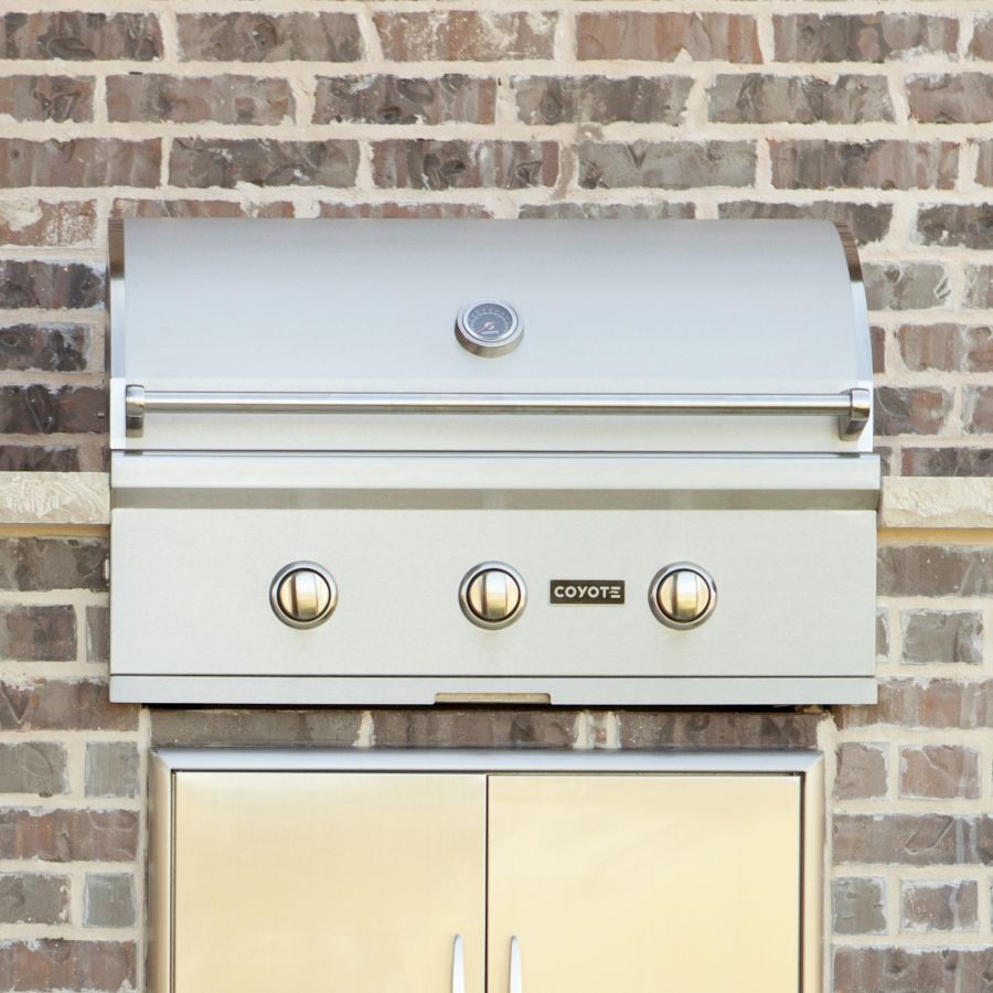 Wall Mount Built In Gas Grill