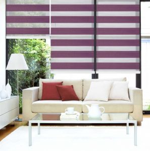 Window Shades and Blinds Purple