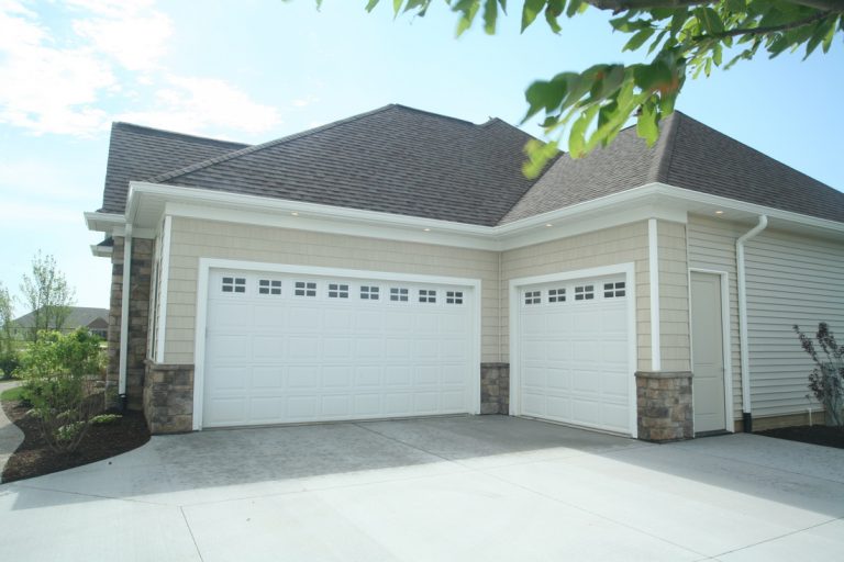 White 10x10 Garage Door — Randolph Indoor and Outdoor Design