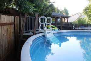 Above Ground Pool Ideas Ladder