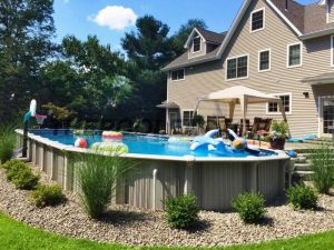 Above Ground Pool Landscaping Pictures