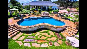 Above Ground Pool Landscaping With Pavers