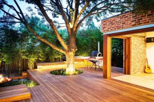 Backyard Design Ideas With Deck