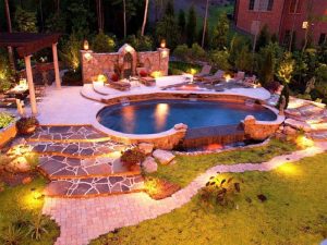 Backyard Lighting Ideas Around Pool