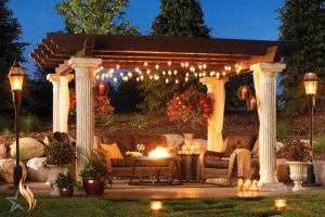 Bright Gazebo Lights