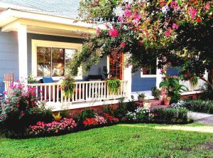 Country Front Yard Designs