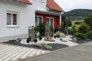 Front Yard Stamped Concrete Designs