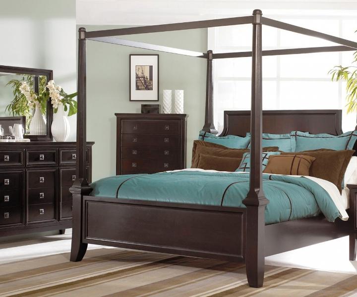 Full Size Iron Canopy Bed — Randolph Indoor and Outdoor Design