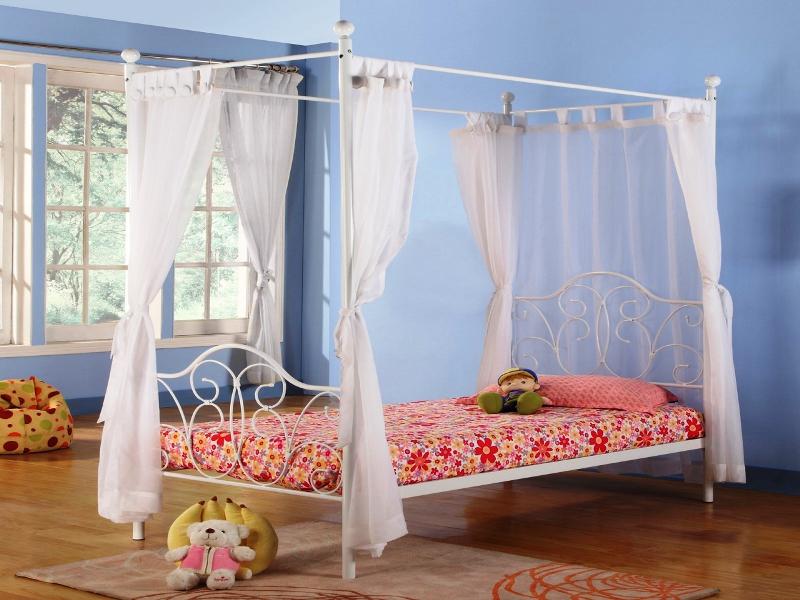 Full Size Iron Canopy Bed — Randolph Indoor and Outdoor Design