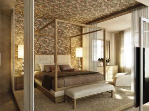 Full Size Canopy Bedroom Set