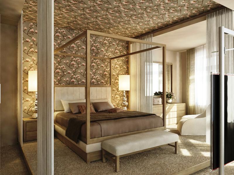 Full Size Canopy Bedroom Set