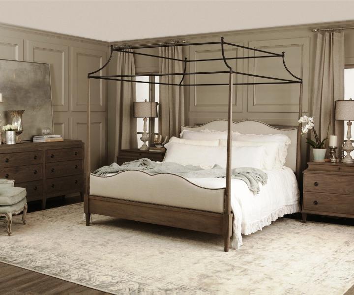 Full Size Iron Canopy Bed — Randolph Indoor and Outdoor Design