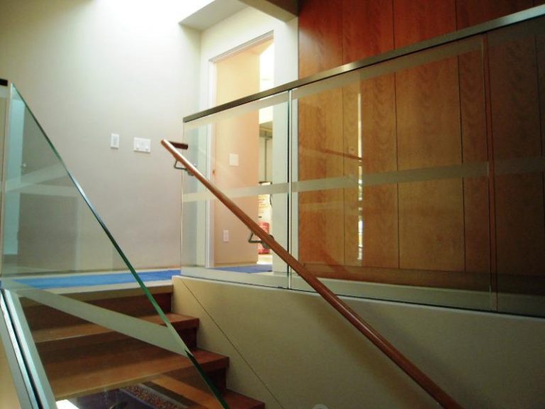Glass Stair Railing Design — Randolph Indoor and Outdoor Design